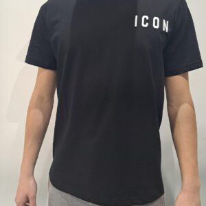T-shirt icon nera - iu8136