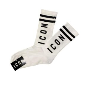 Calzini icon bianchi unisex - 47374-bi