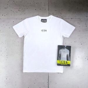 T-shirt girocollo icon bianca - 47300-bi