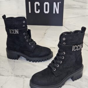 Stivaletto icon - ic04404sd nero