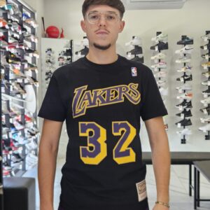 T-shirt Lakers logo grande nero