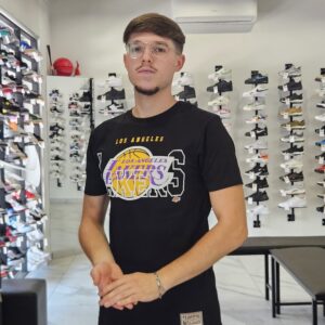 T-shirt Lakers logo centrale grande