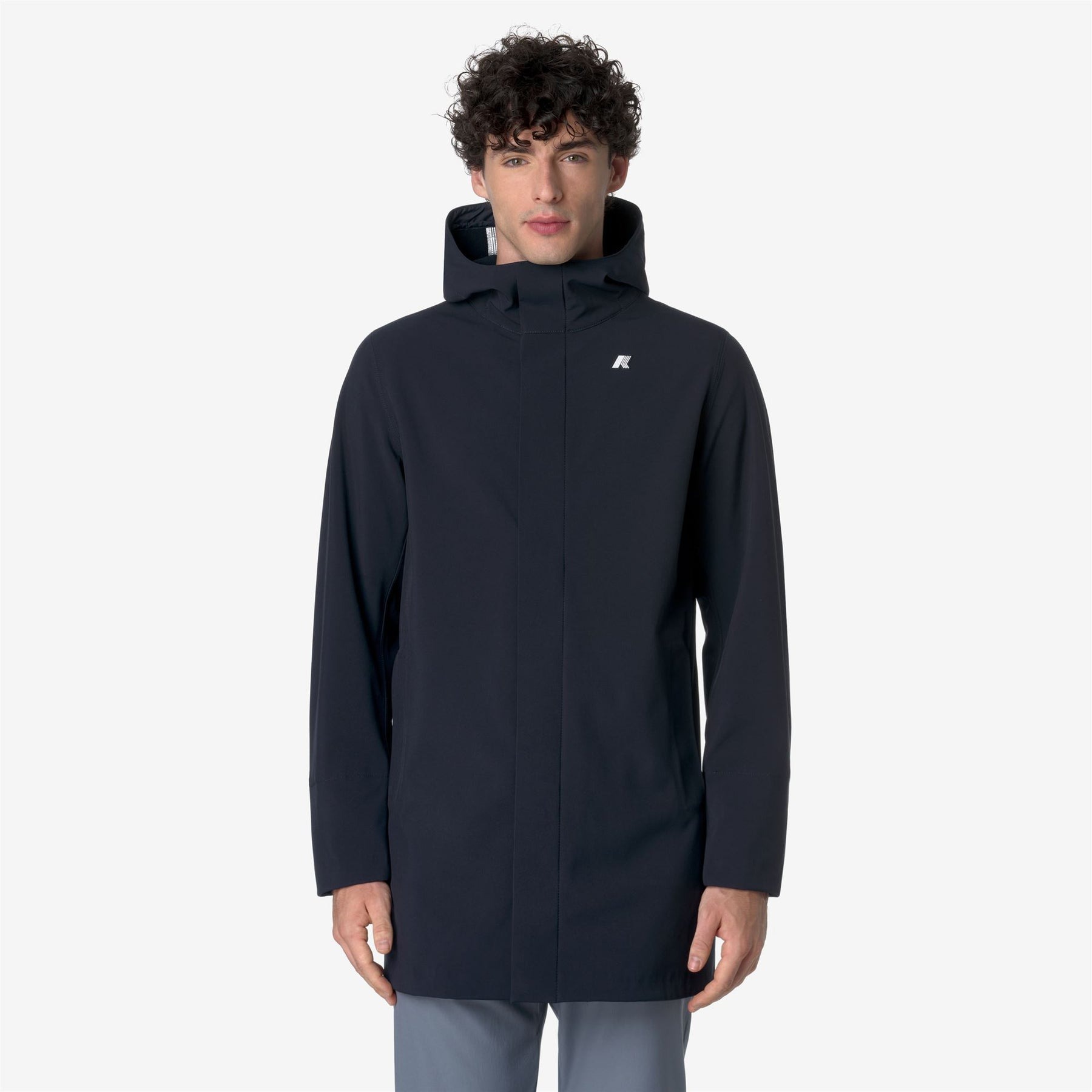K-way giaccone uomo blue - k7126uw