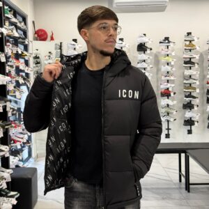 Giubbino icon uomo nero - icuf2w6j014