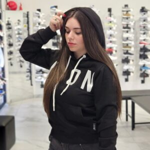 Felpa donna icon nero - icdf2w6f001