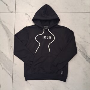 Felpa icon nero - icuf2w6f060