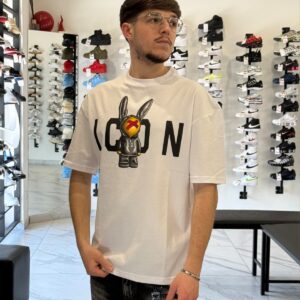 T-shirt ICON IUT026 BIANCO