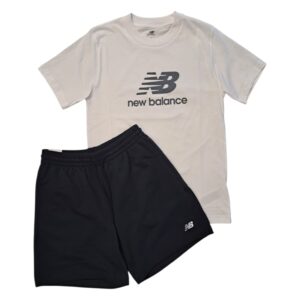 Completino new balance - Mt41502 bianco-nero